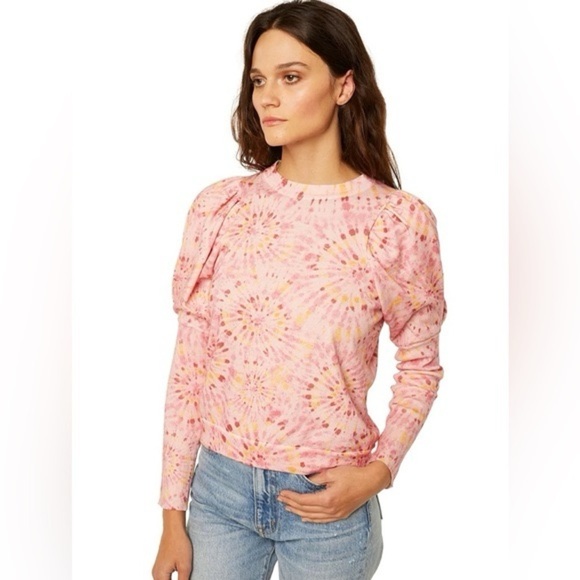 MISA Los Angeles “Kali” Long Sleeve Puff Sleeve Top - Size XS - Picture 2 of 2